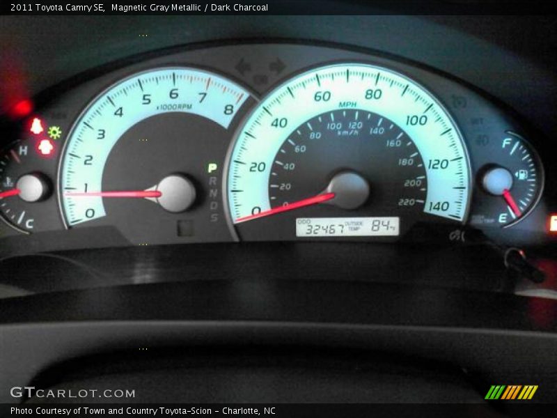 Magnetic Gray Metallic / Dark Charcoal 2011 Toyota Camry SE