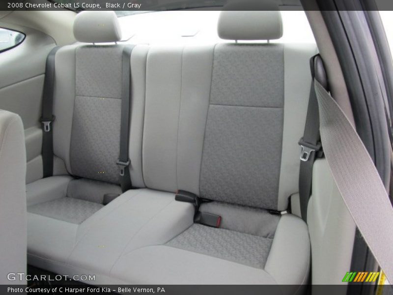 Black / Gray 2008 Chevrolet Cobalt LS Coupe