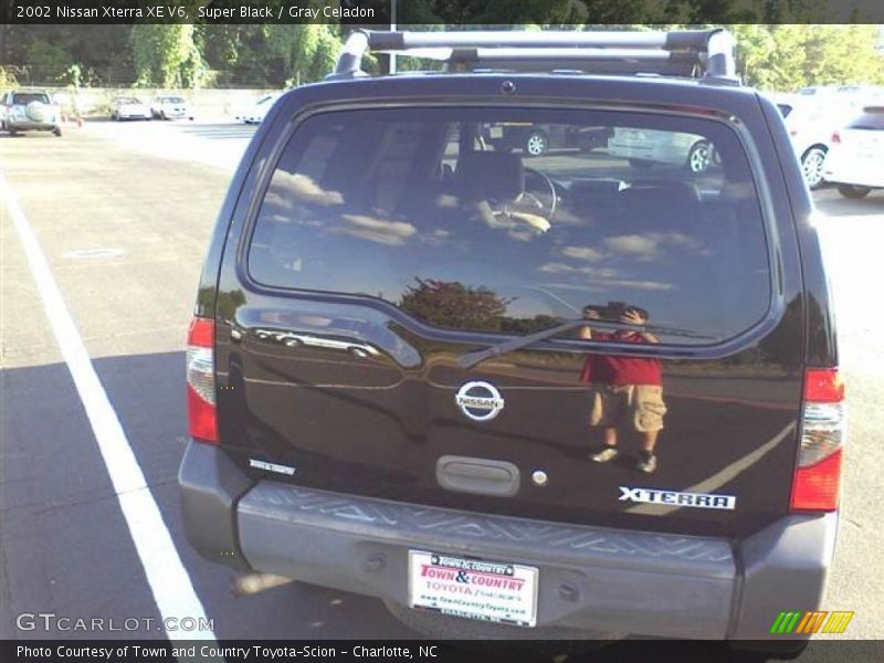 Super Black / Gray Celadon 2002 Nissan Xterra XE V6