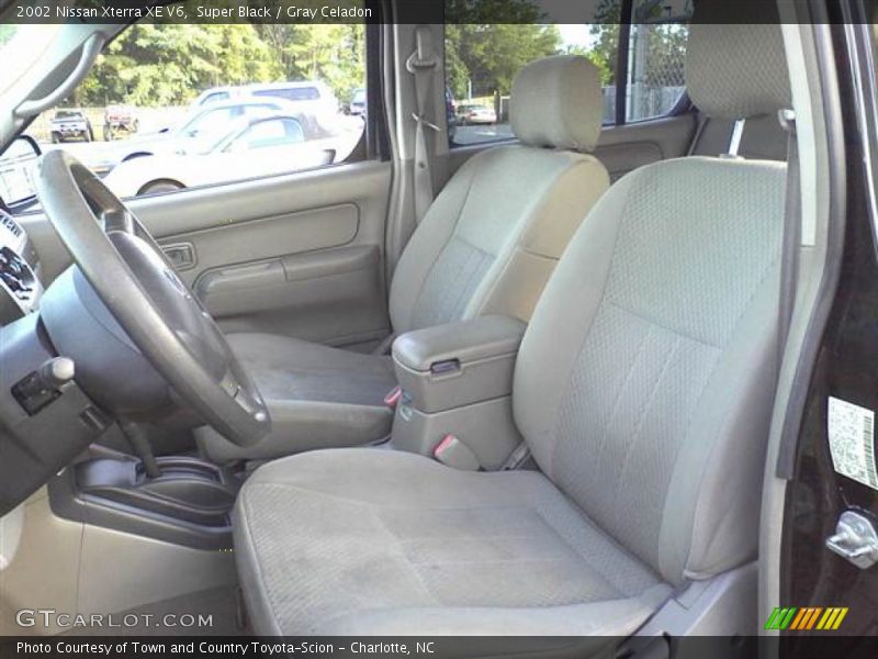 Super Black / Gray Celadon 2002 Nissan Xterra XE V6