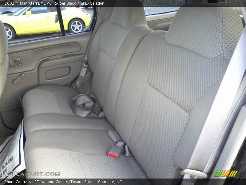 Super Black / Gray Celadon 2002 Nissan Xterra XE V6