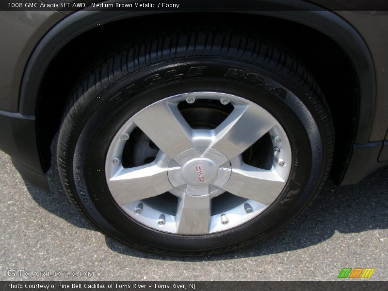 Medium Brown Metallic / Ebony 2008 GMC Acadia SLT AWD