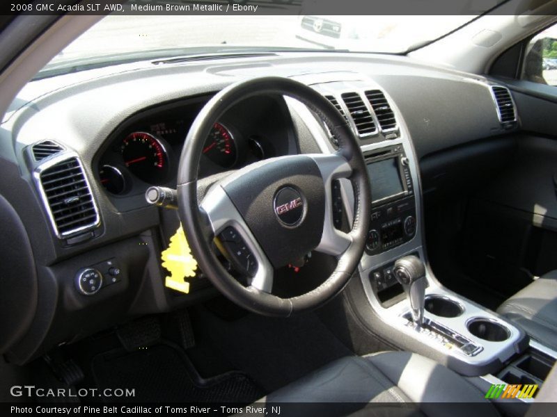 Medium Brown Metallic / Ebony 2008 GMC Acadia SLT AWD