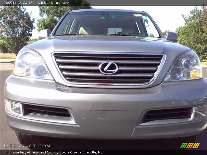 Ash Blue Mica / Ivory 2005 Lexus GX 470