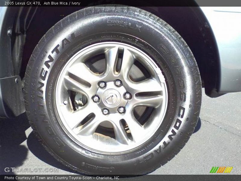 Ash Blue Mica / Ivory 2005 Lexus GX 470