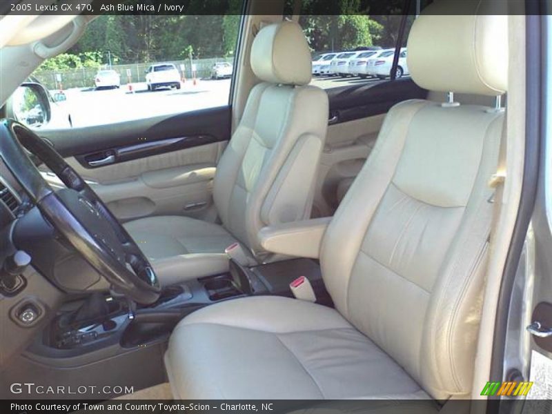 Ash Blue Mica / Ivory 2005 Lexus GX 470
