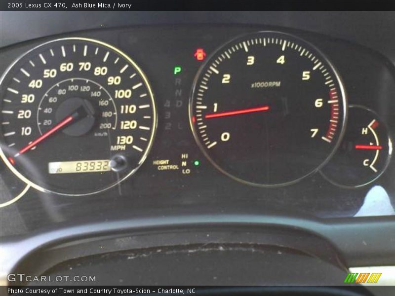 Ash Blue Mica / Ivory 2005 Lexus GX 470