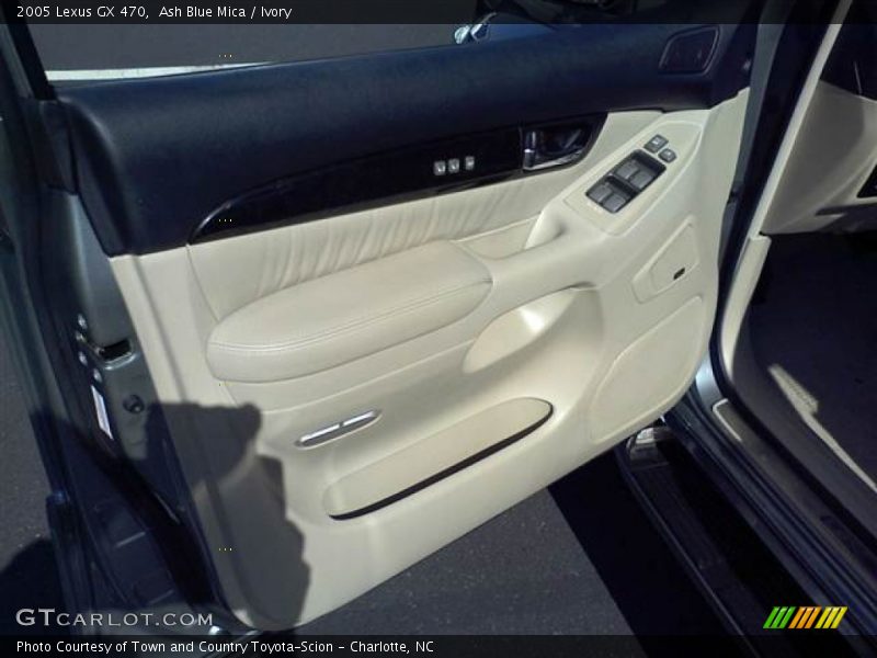 Ash Blue Mica / Ivory 2005 Lexus GX 470