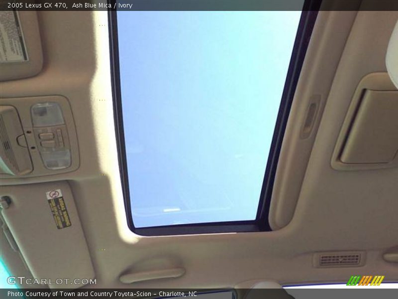 Ash Blue Mica / Ivory 2005 Lexus GX 470