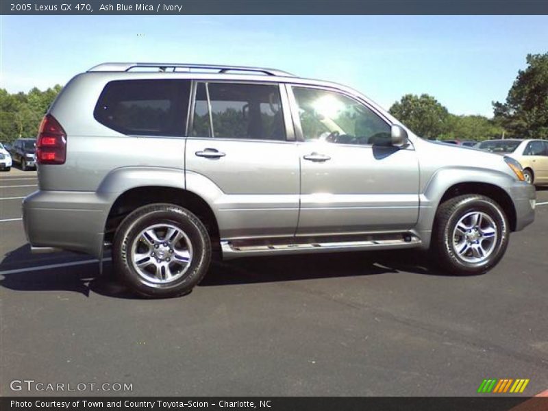 Ash Blue Mica / Ivory 2005 Lexus GX 470