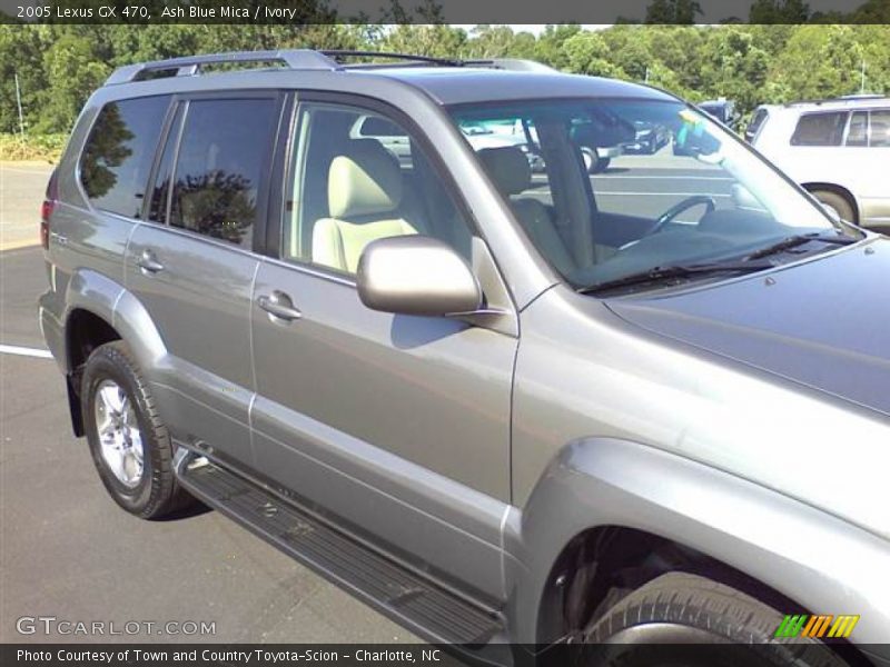 Ash Blue Mica / Ivory 2005 Lexus GX 470