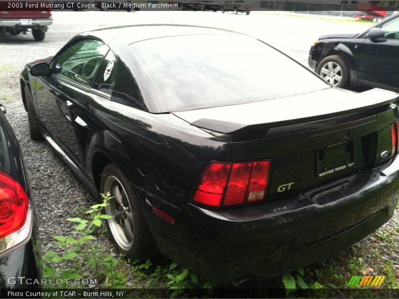 Black / Medium Parchment 2003 Ford Mustang GT Coupe