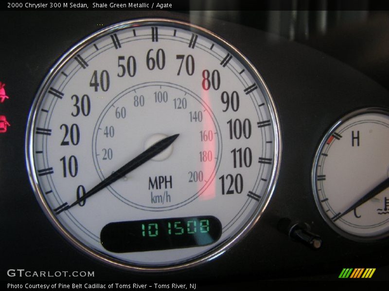 Shale Green Metallic / Agate 2000 Chrysler 300 M Sedan