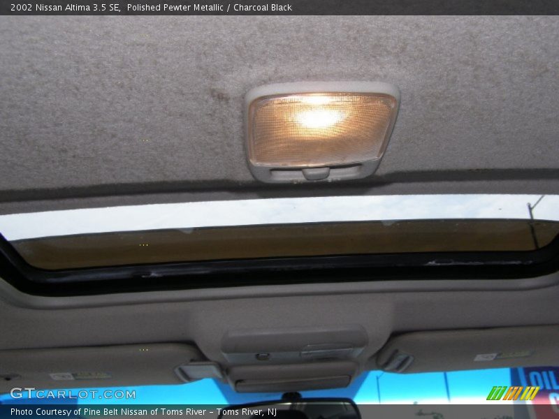 Polished Pewter Metallic / Charcoal Black 2002 Nissan Altima 3.5 SE