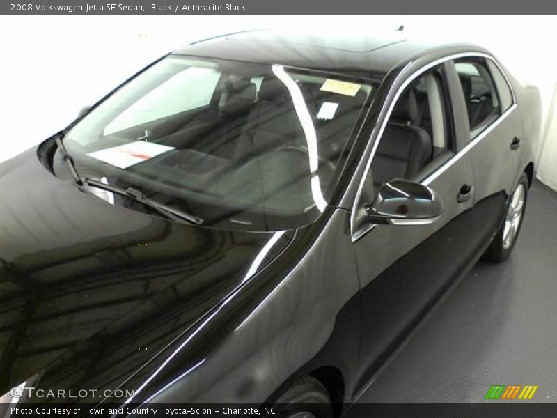 Black / Anthracite Black 2008 Volkswagen Jetta SE Sedan