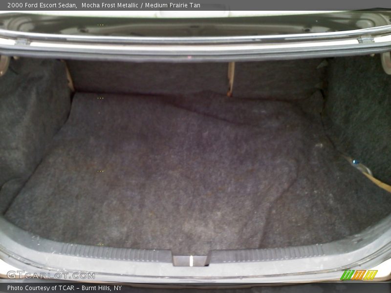 Mocha Frost Metallic / Medium Prairie Tan 2000 Ford Escort Sedan