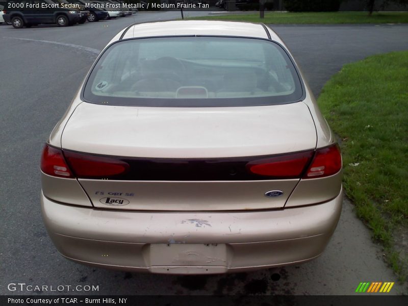 Mocha Frost Metallic / Medium Prairie Tan 2000 Ford Escort Sedan