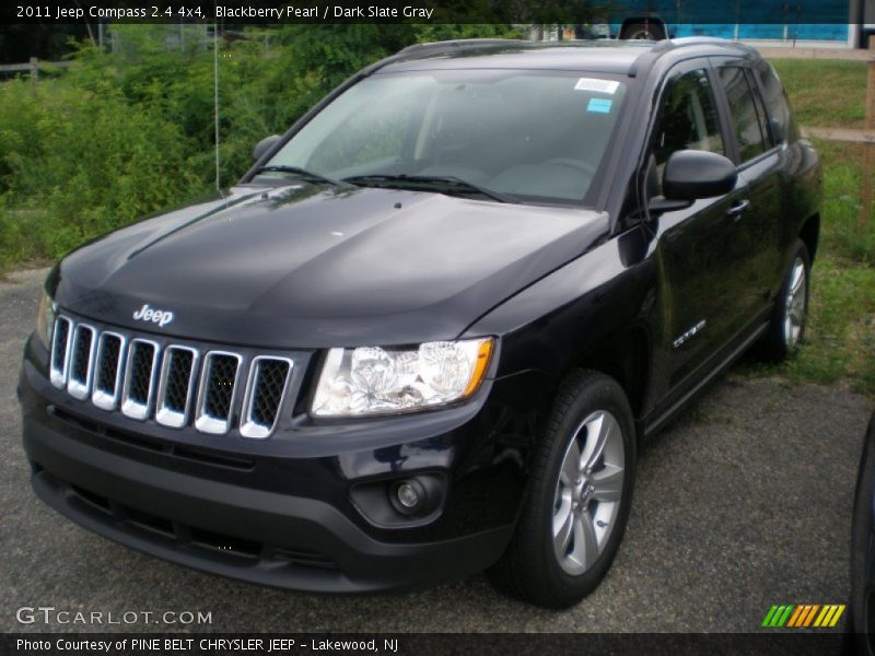 Blackberry Pearl / Dark Slate Gray 2011 Jeep Compass 2.4 4x4