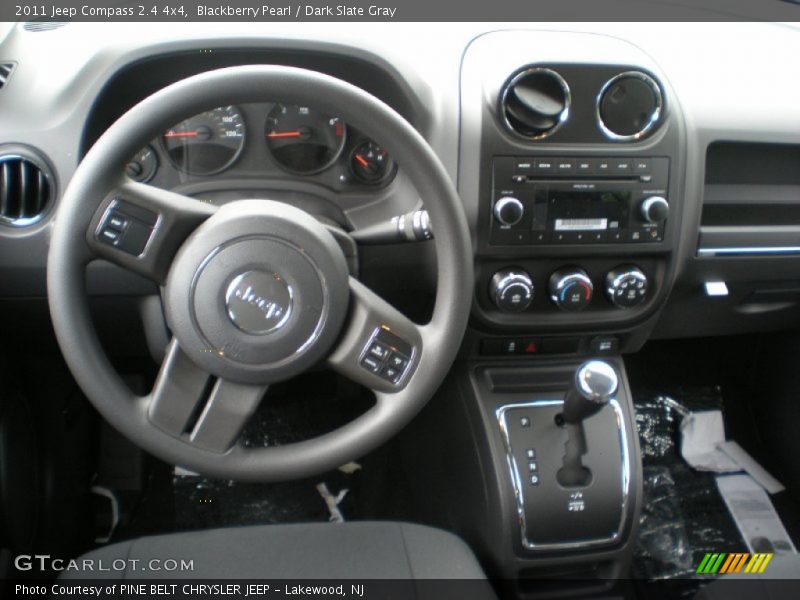 Blackberry Pearl / Dark Slate Gray 2011 Jeep Compass 2.4 4x4
