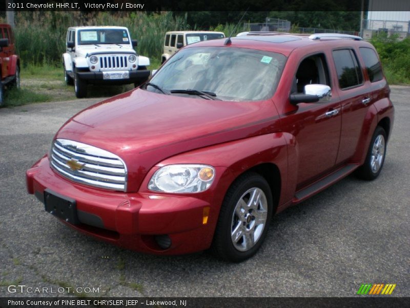 Victory Red / Ebony 2011 Chevrolet HHR LT