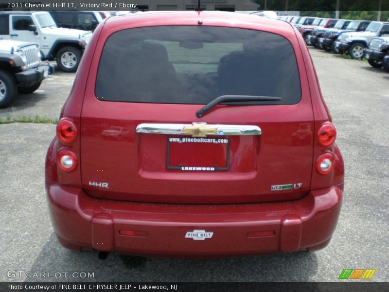 Victory Red / Ebony 2011 Chevrolet HHR LT