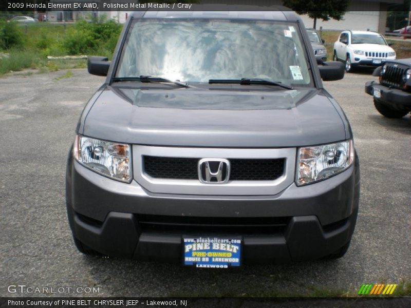 Polished Metal Metallic / Gray 2009 Honda Element EX AWD