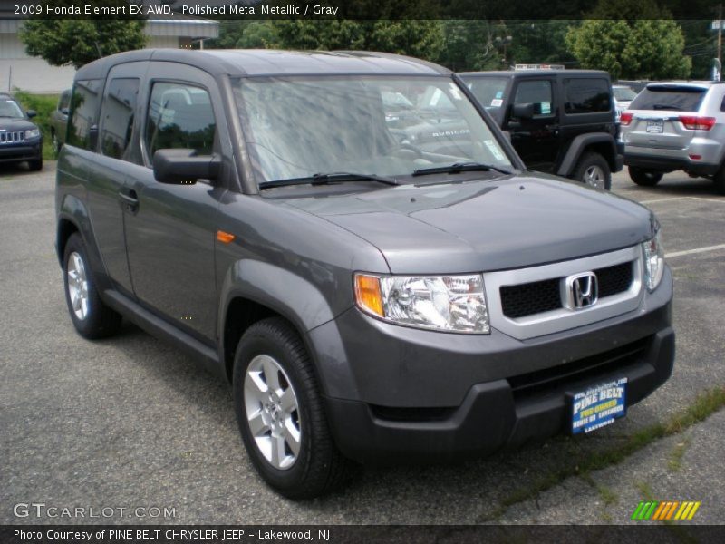 Polished Metal Metallic / Gray 2009 Honda Element EX AWD