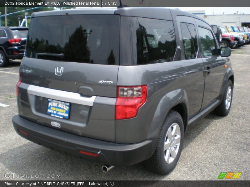 Polished Metal Metallic / Gray 2009 Honda Element EX AWD