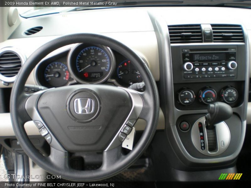 Polished Metal Metallic / Gray 2009 Honda Element EX AWD