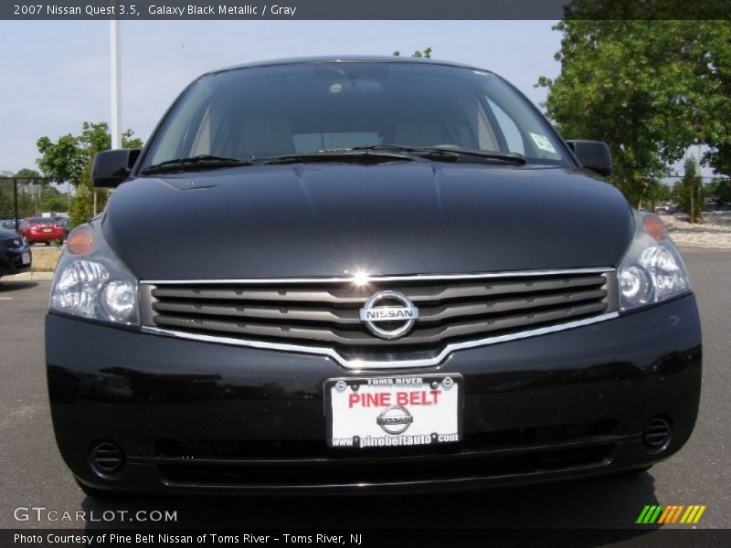 Galaxy Black Metallic / Gray 2007 Nissan Quest 3.5