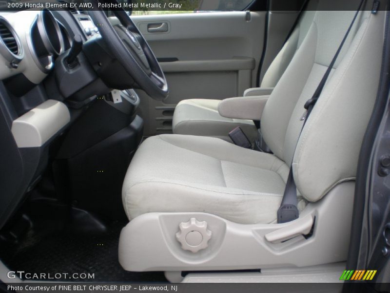 Polished Metal Metallic / Gray 2009 Honda Element EX AWD