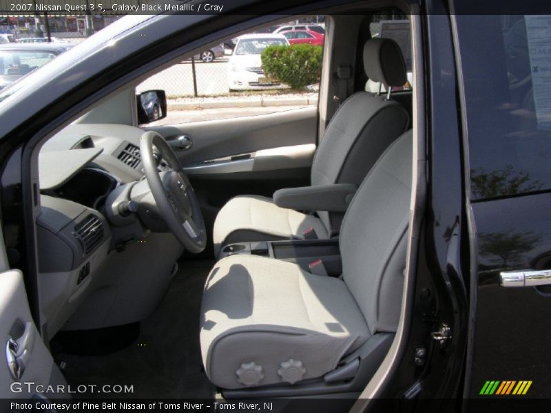 Galaxy Black Metallic / Gray 2007 Nissan Quest 3.5