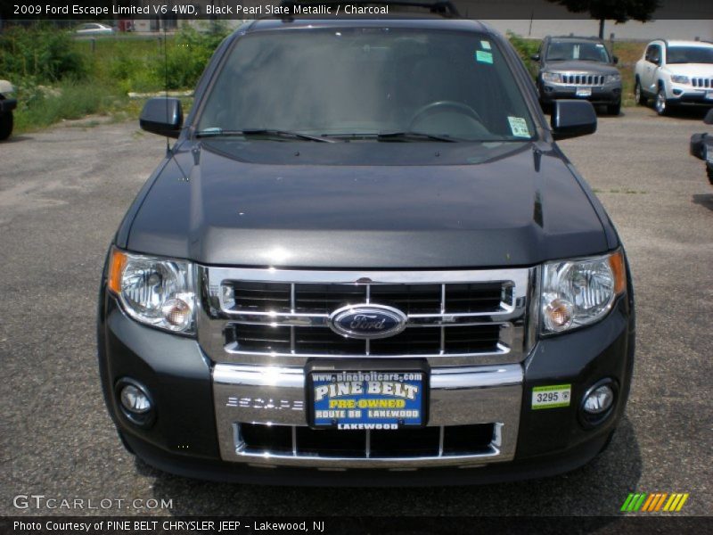 Black Pearl Slate Metallic / Charcoal 2009 Ford Escape Limited V6 4WD