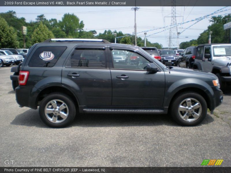 Black Pearl Slate Metallic / Charcoal 2009 Ford Escape Limited V6 4WD