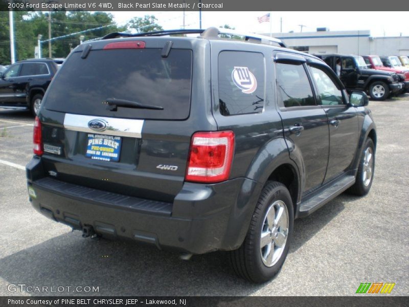 Black Pearl Slate Metallic / Charcoal 2009 Ford Escape Limited V6 4WD