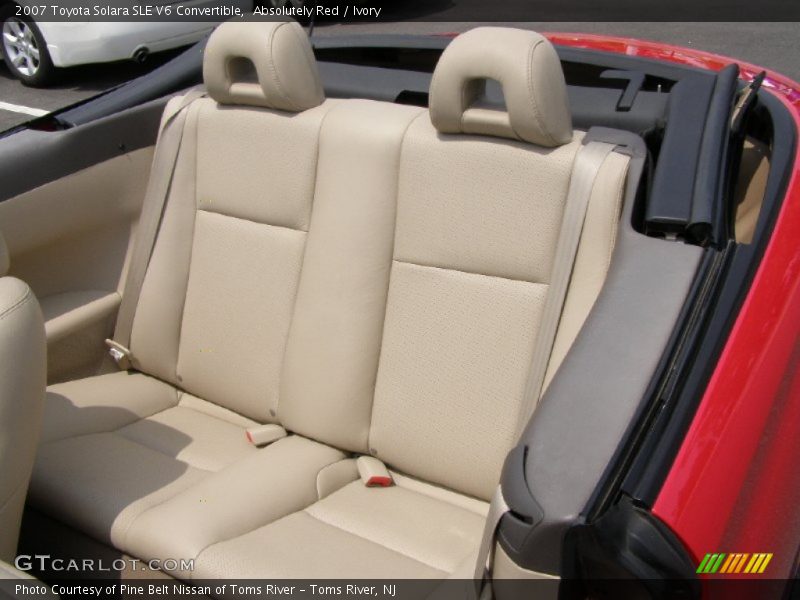 Absolutely Red / Ivory 2007 Toyota Solara SLE V6 Convertible