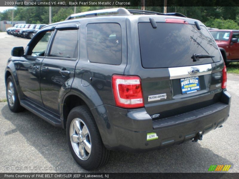Black Pearl Slate Metallic / Charcoal 2009 Ford Escape Limited V6 4WD