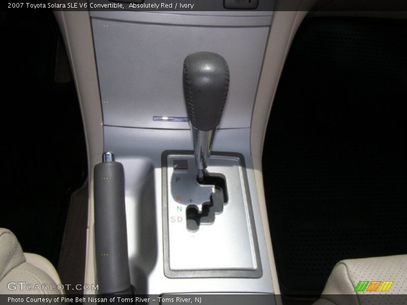 Absolutely Red / Ivory 2007 Toyota Solara SLE V6 Convertible