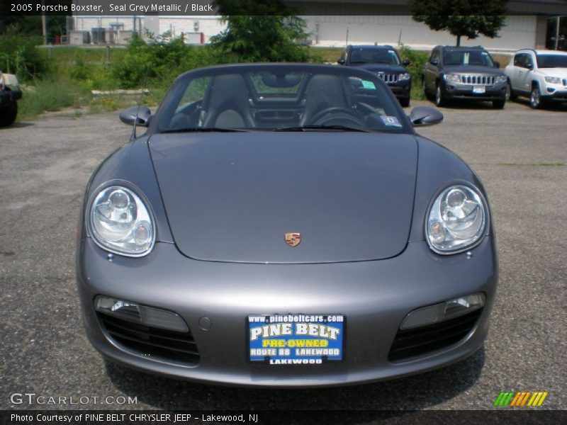 Seal Grey Metallic / Black 2005 Porsche Boxster
