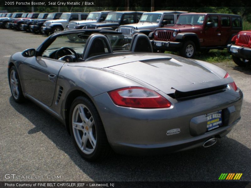 Seal Grey Metallic / Black 2005 Porsche Boxster