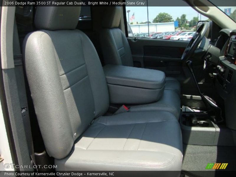 Bright White / Medium Slate Gray 2006 Dodge Ram 3500 ST Regular Cab Dually