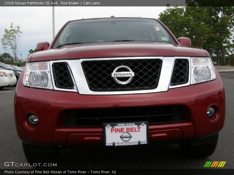 Red Brawn / Cafe Latte 2008 Nissan Pathfinder SE 4x4