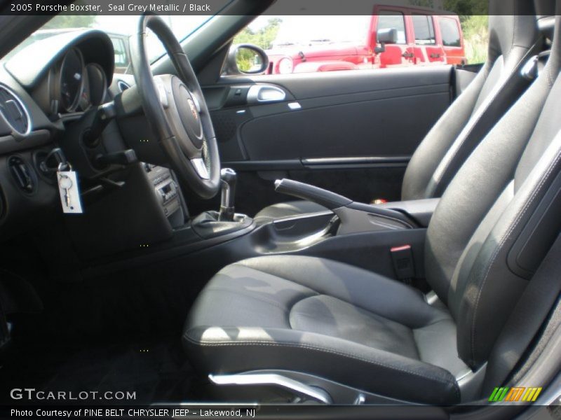 Seal Grey Metallic / Black 2005 Porsche Boxster