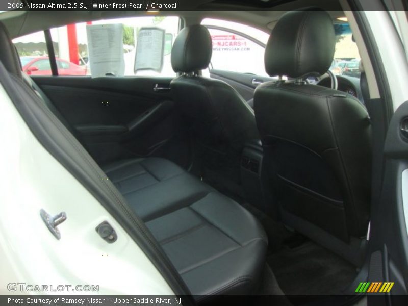 Winter Frost Pearl / Charcoal 2009 Nissan Altima 2.5 SL