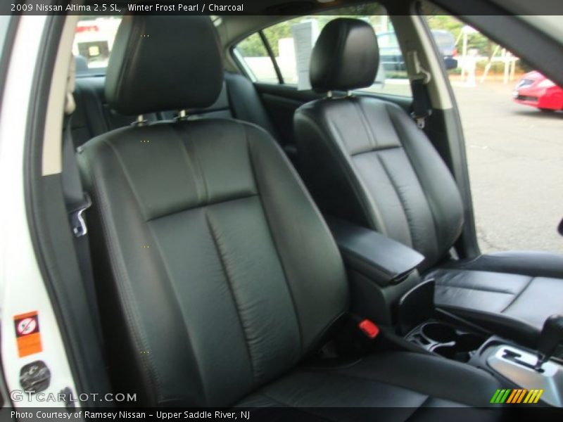 Winter Frost Pearl / Charcoal 2009 Nissan Altima 2.5 SL
