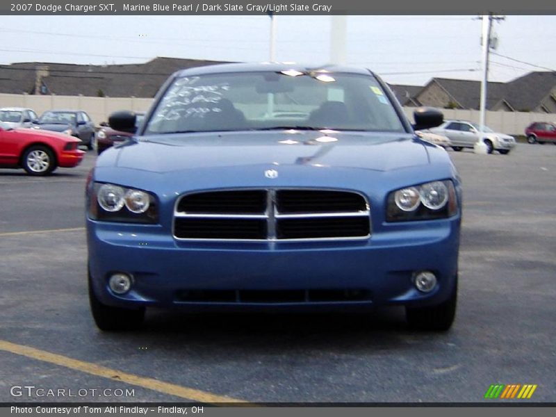 Marine Blue Pearl / Dark Slate Gray/Light Slate Gray 2007 Dodge Charger SXT