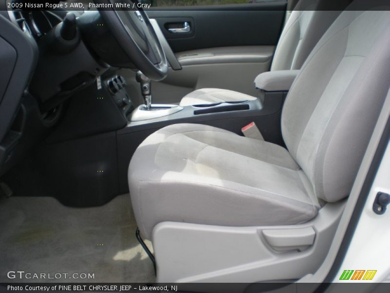 Phantom White / Gray 2009 Nissan Rogue S AWD