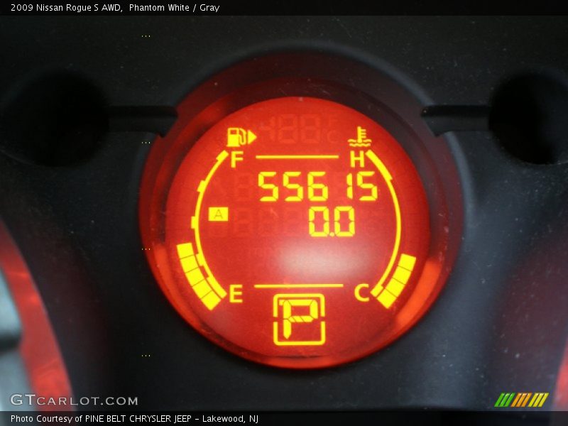 Phantom White / Gray 2009 Nissan Rogue S AWD