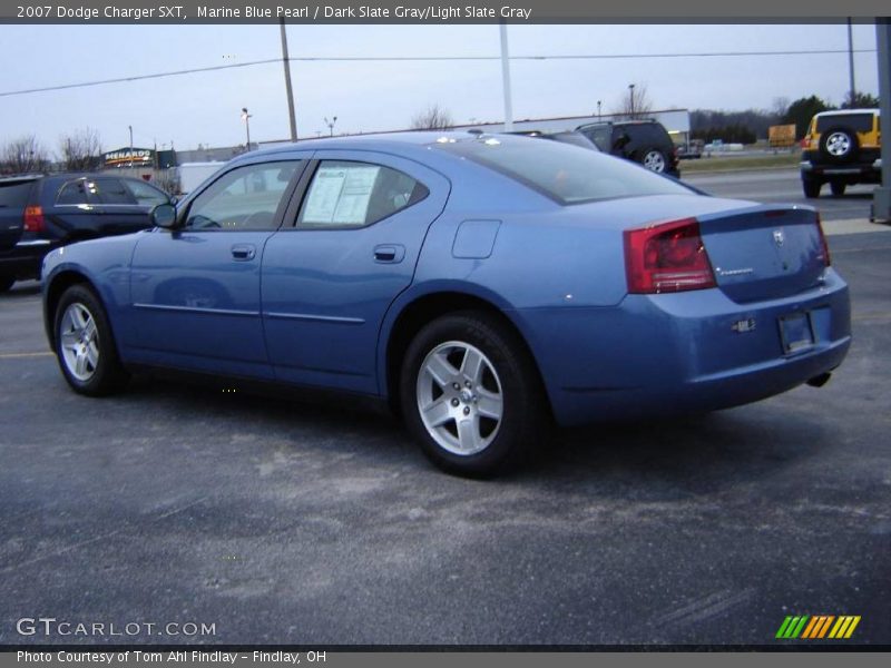 Marine Blue Pearl / Dark Slate Gray/Light Slate Gray 2007 Dodge Charger SXT