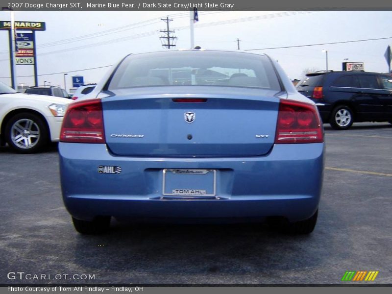 Marine Blue Pearl / Dark Slate Gray/Light Slate Gray 2007 Dodge Charger SXT